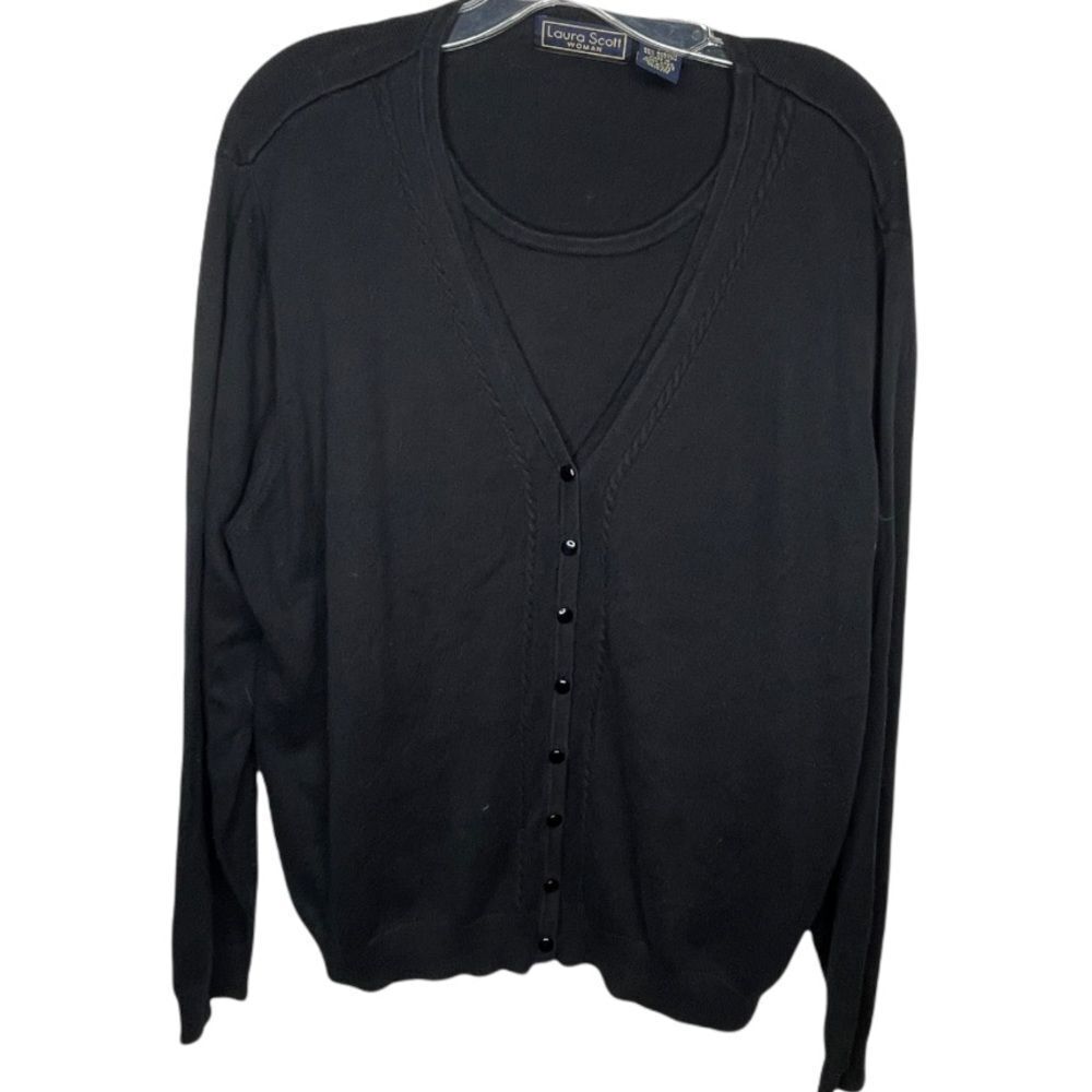 Laura Scott Woman Cardigan Sweater‎